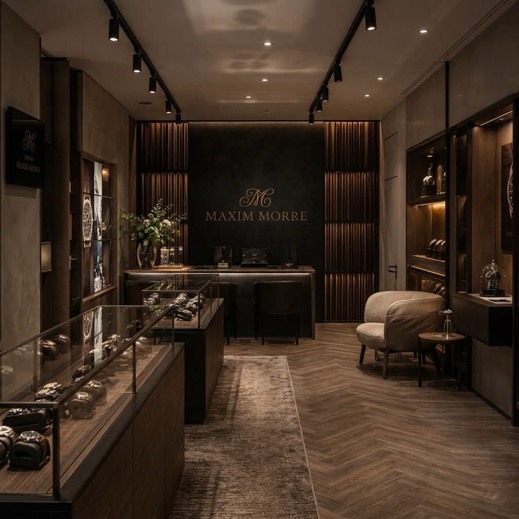 Maxim Morre boutique interior